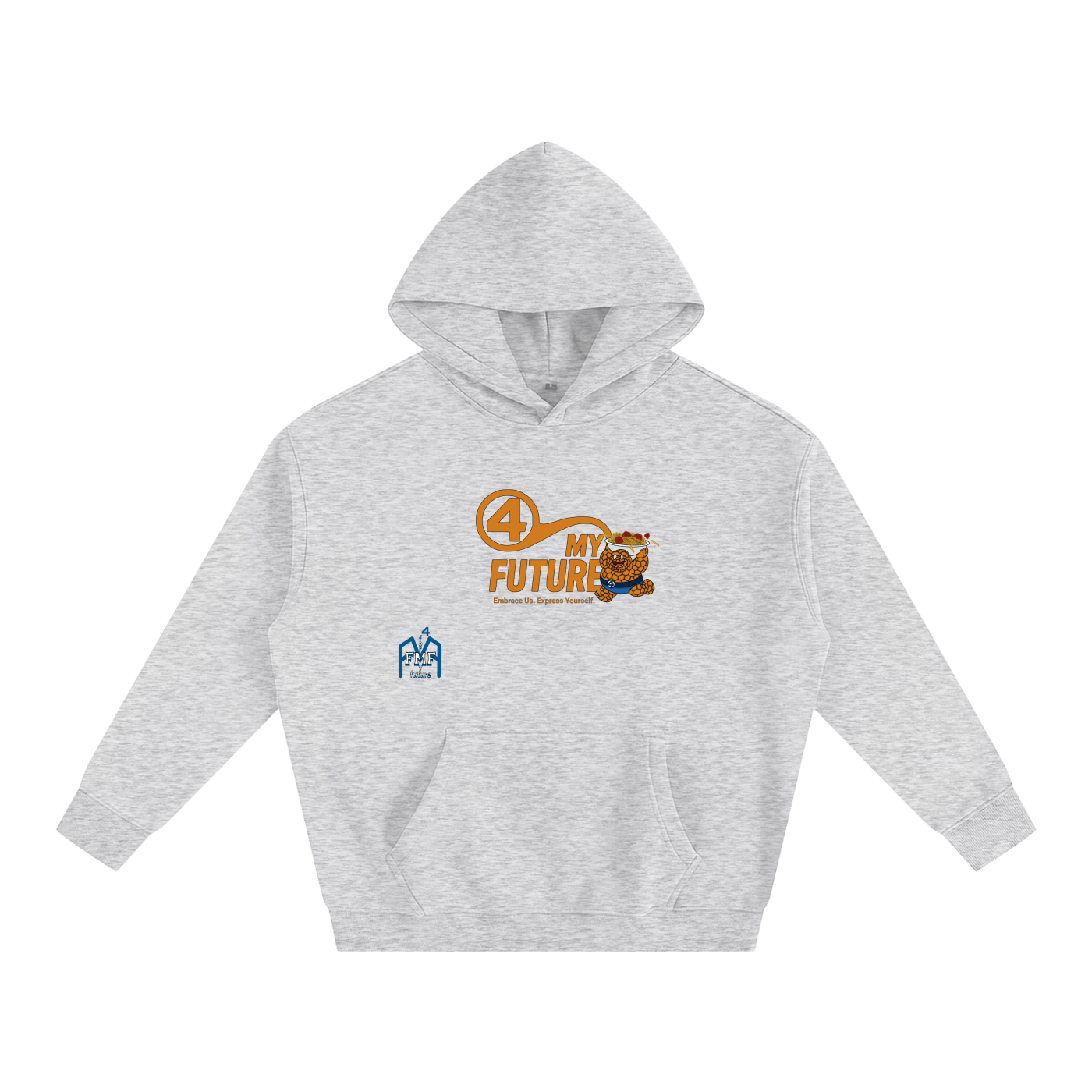 “The Thing” Oversize Fleeced Hoodie