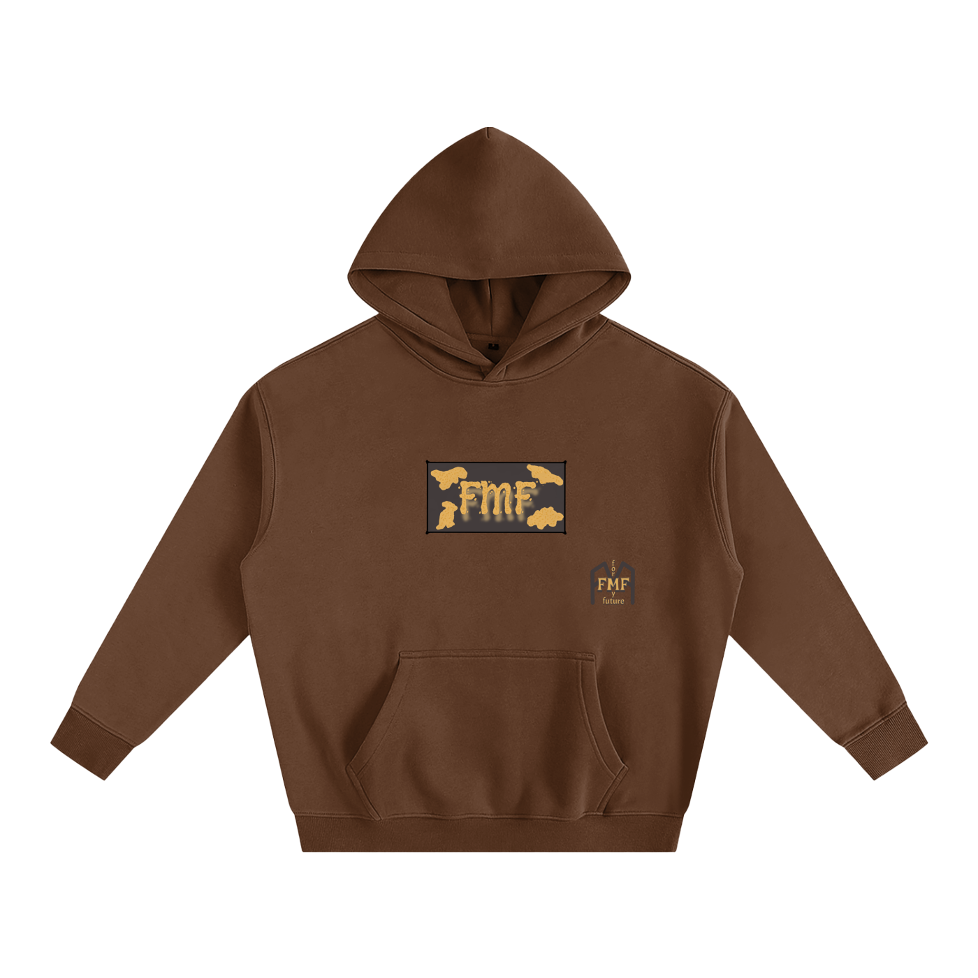 “Dino Nuggs” Oversize Fleeced Hoodie