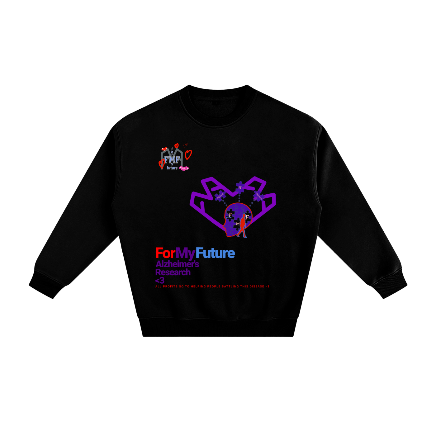 “Purple Heart” Fleeced Sweatshirt