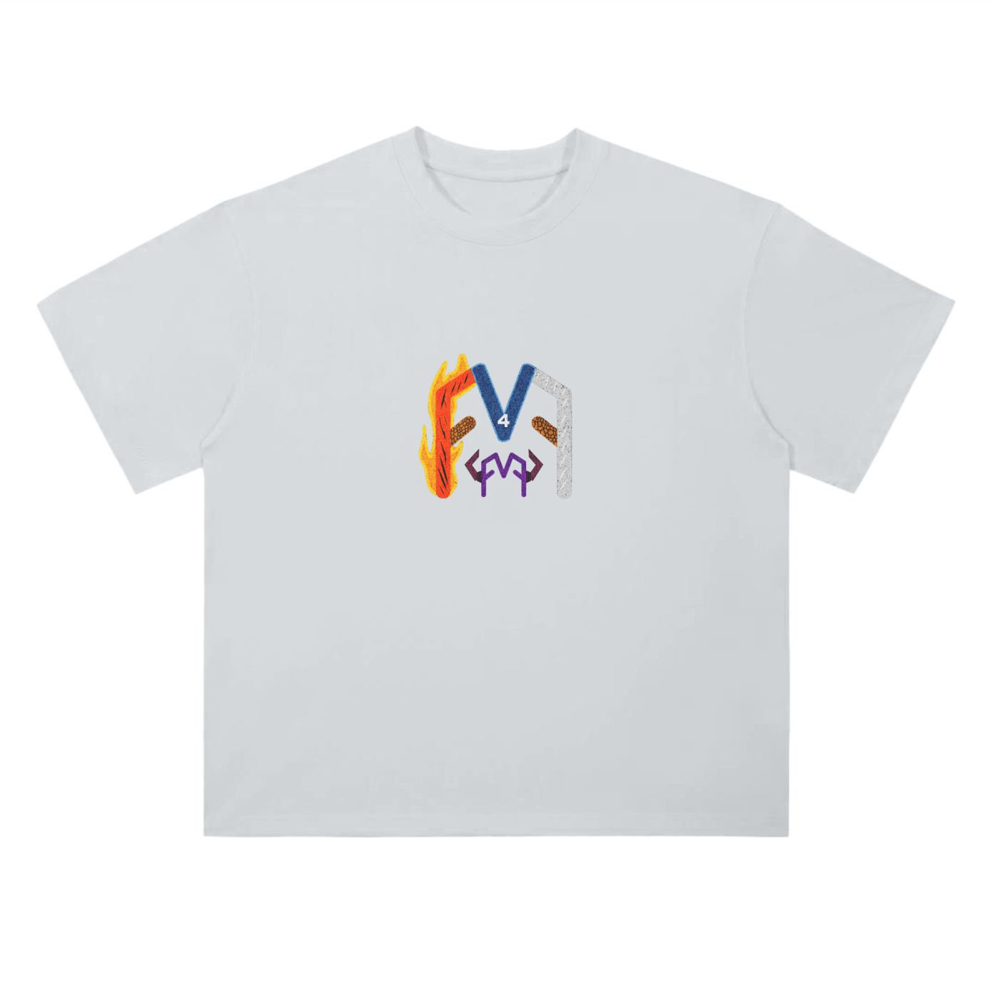 “Cosmic Rays” Drop Shoulder T-Shirt
