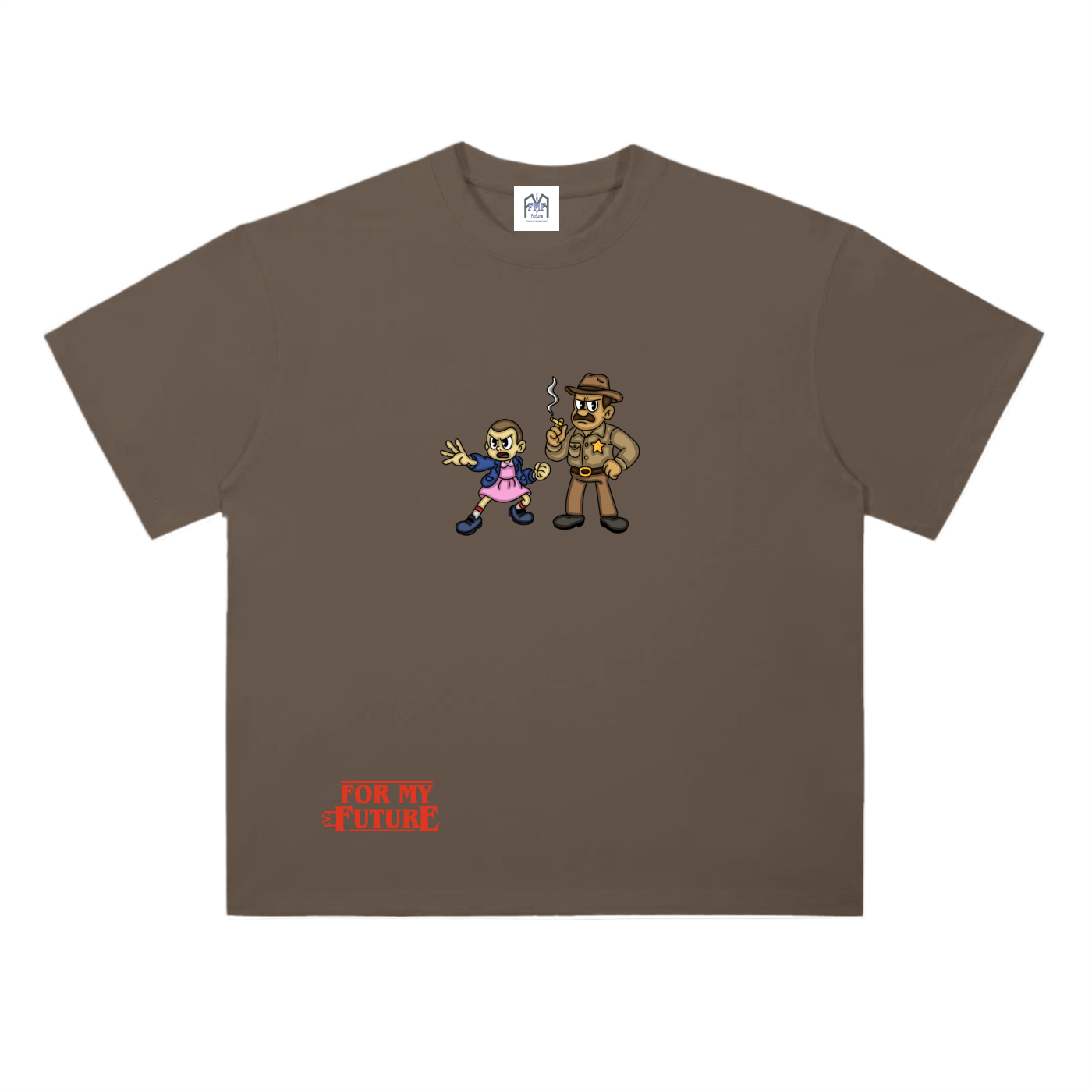 “Like Papa” Drop Shoulder T-Shirt