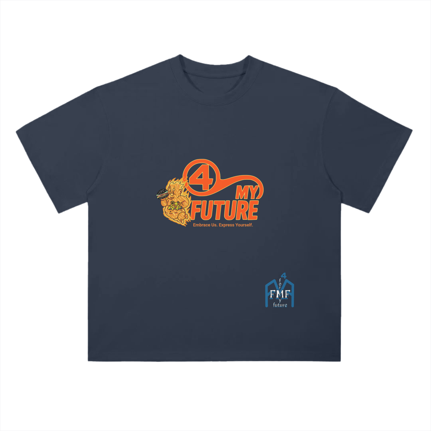 “The Human Torch” Drop Shoulder T-Shirt
