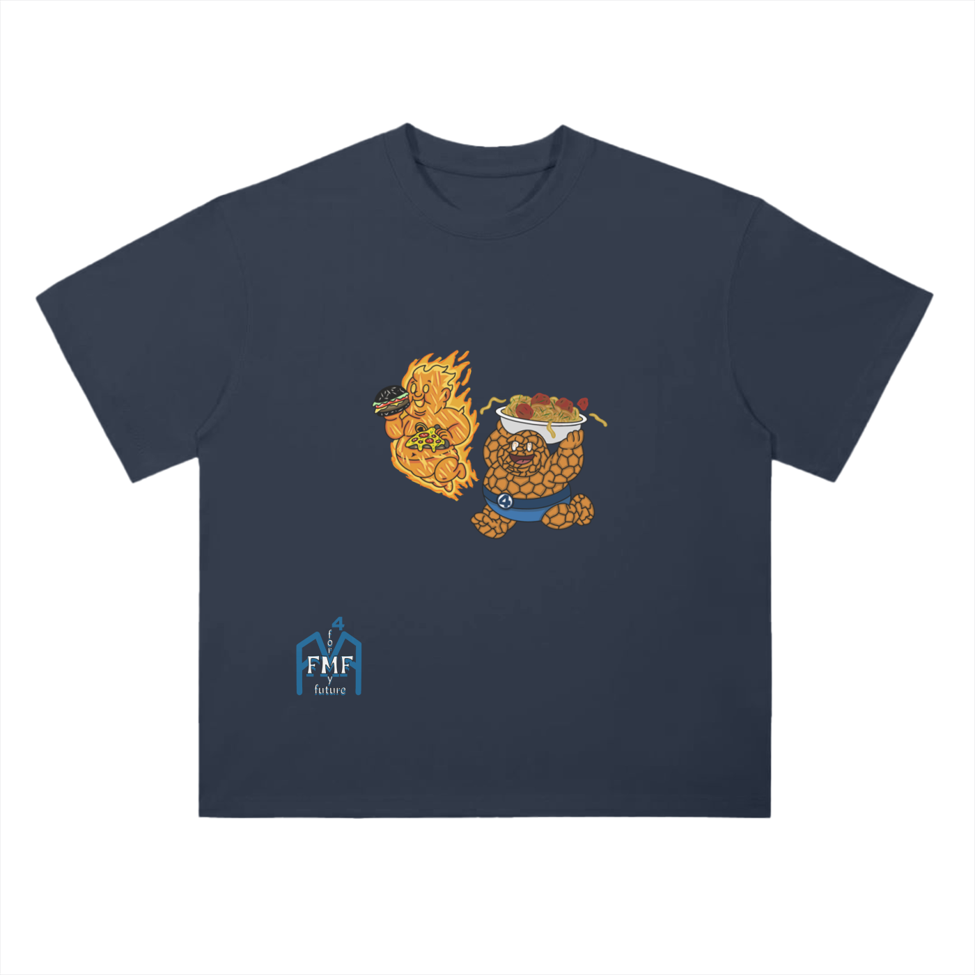 “Hungry Duo” Drop Shoulder T-Shirt