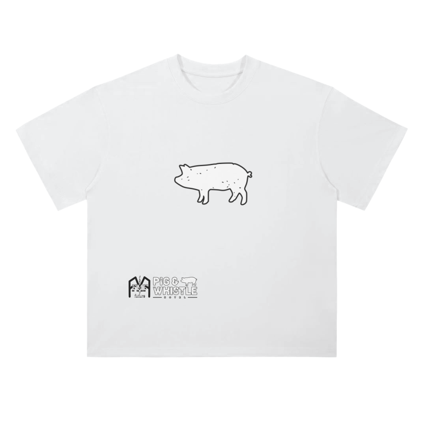 “Piggy” (Inverted) Drop Shoulder T-Shirt