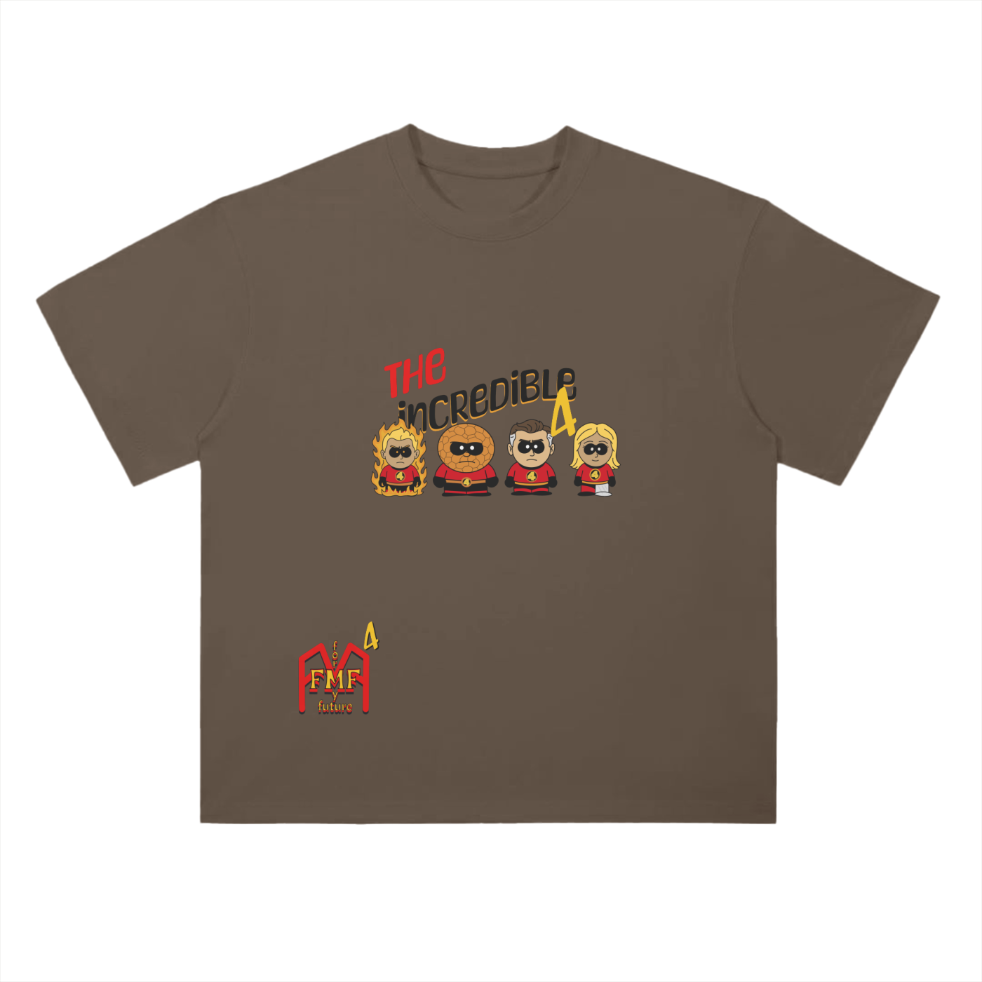 “The Incredible 4” Drop Shoulder T-Shirt