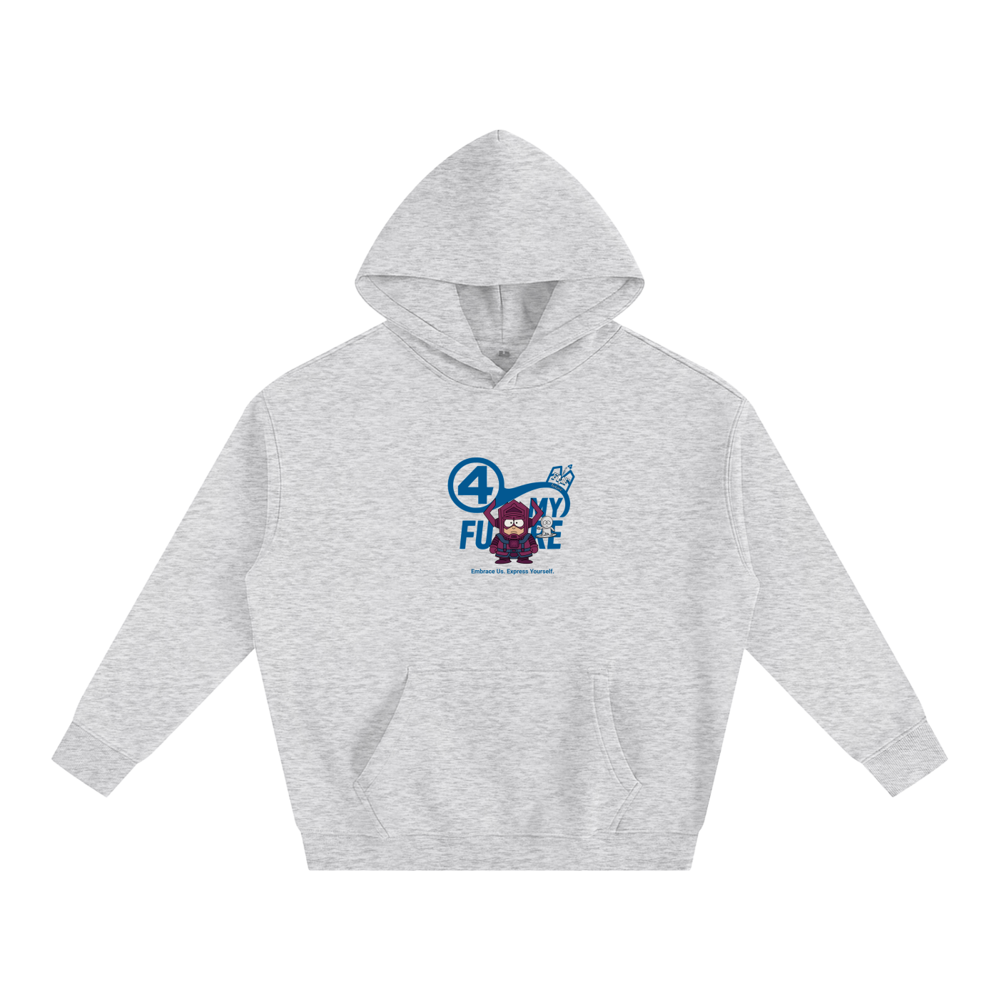 “Heralds” Oversize Fleeced Hoodie