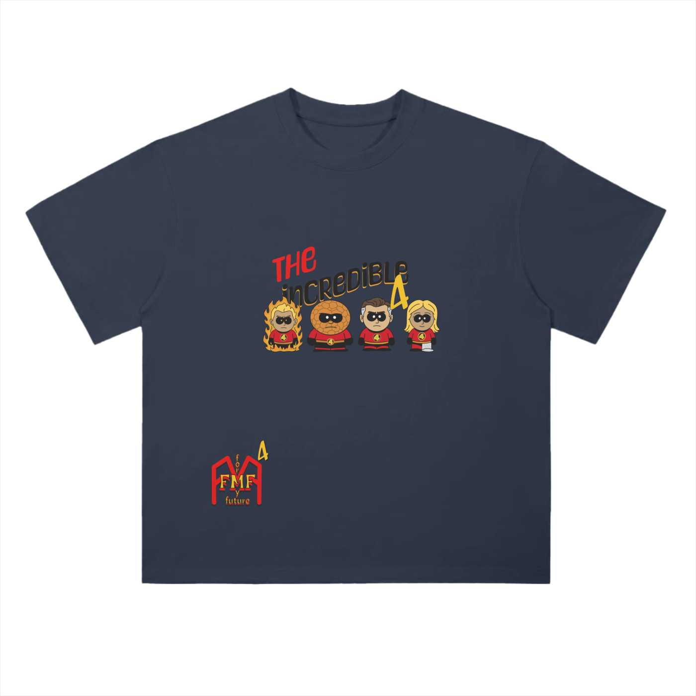 “The Incredible 4” Drop Shoulder T-Shirt
