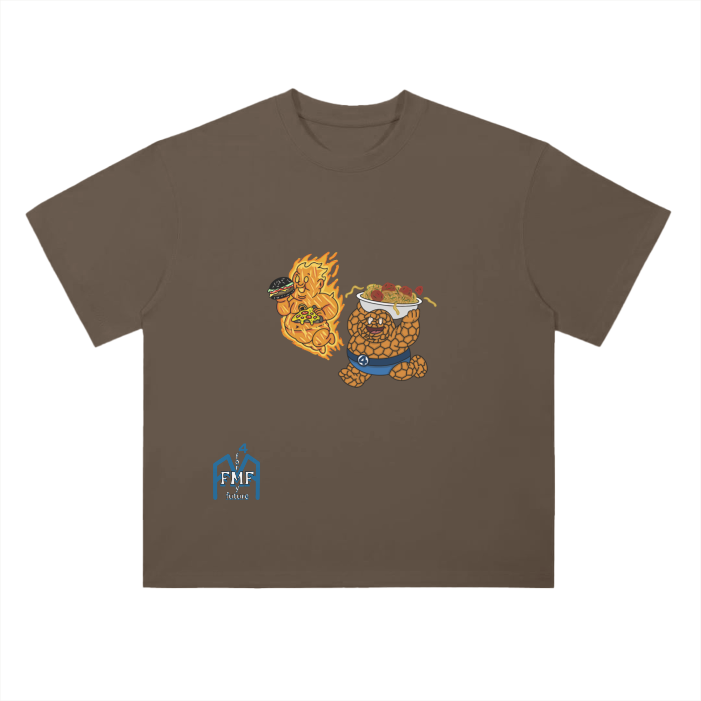 “Hungry Duo” Drop Shoulder T-Shirt
