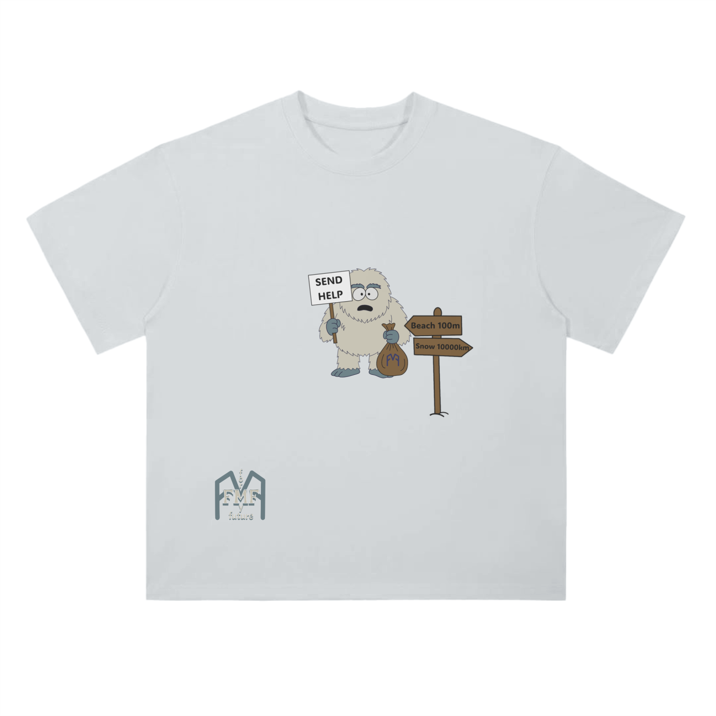 “Send Help” Drop Shoulder T-Shirt