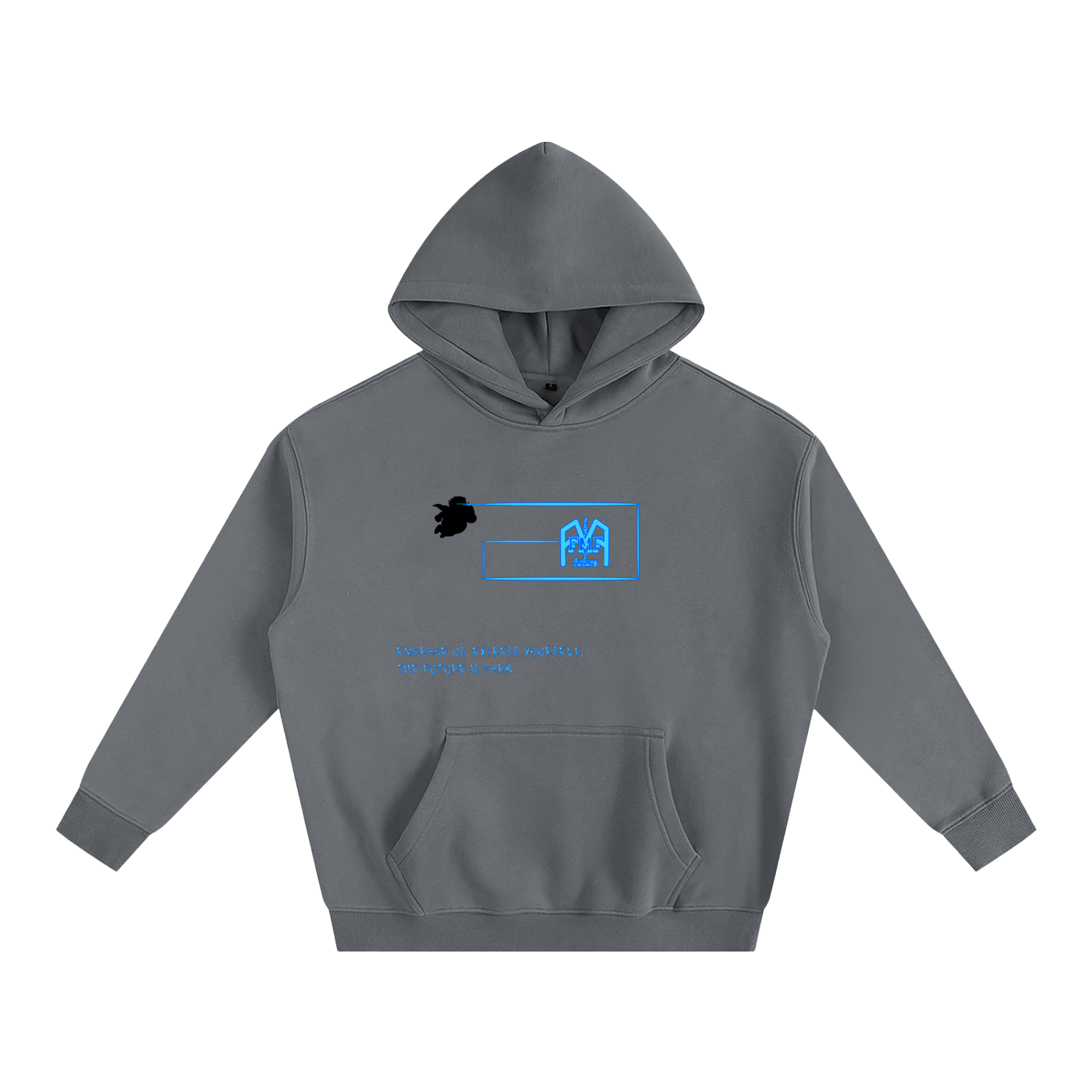 “Ice Vision” Oversize Fleeced Hoodie