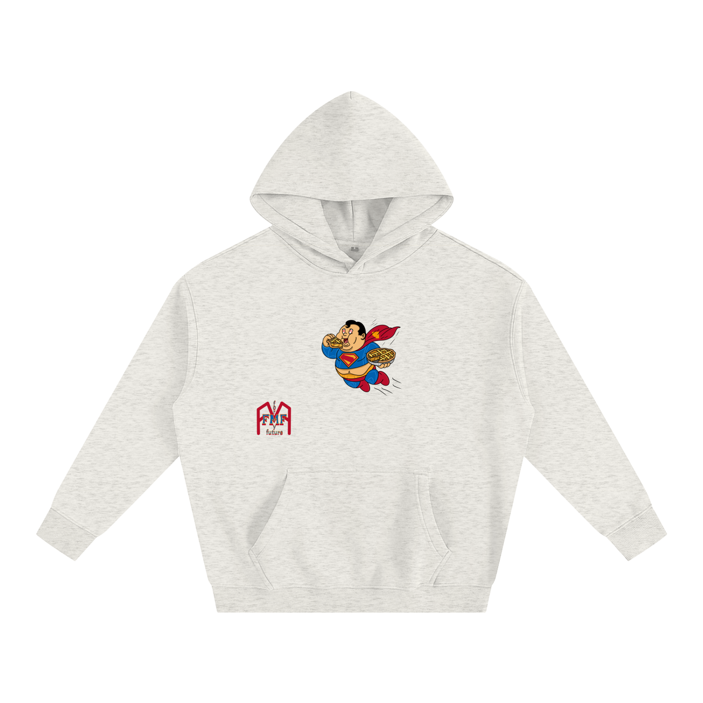 “Chunky Man” Oversize Fleeced Hoodie