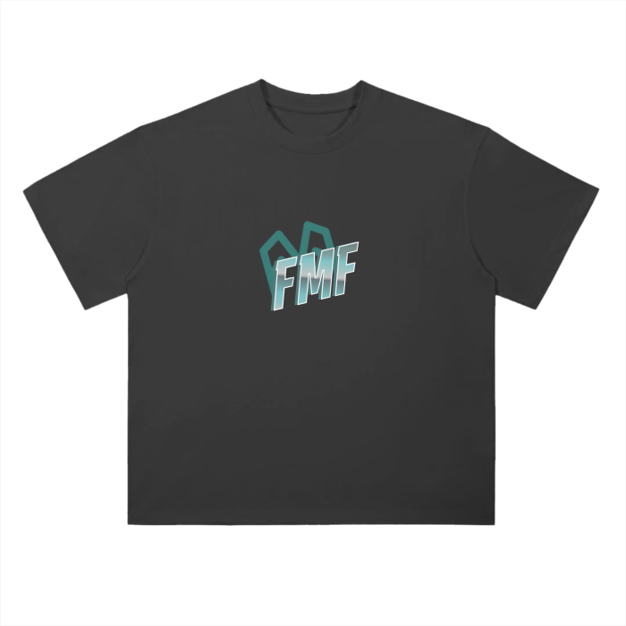 “FMF Shadows” (Blue) Drop Shoulder T-Shirt