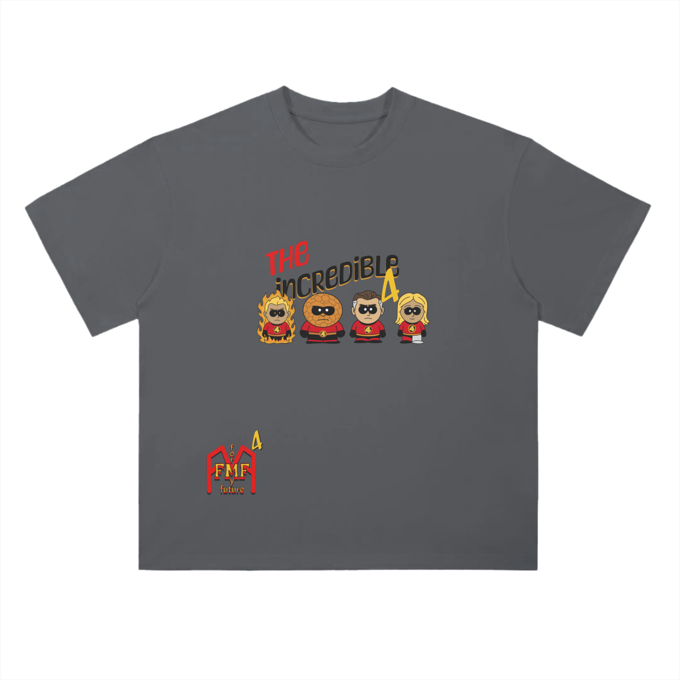 “The Incredible 4” Drop Shoulder T-Shirt