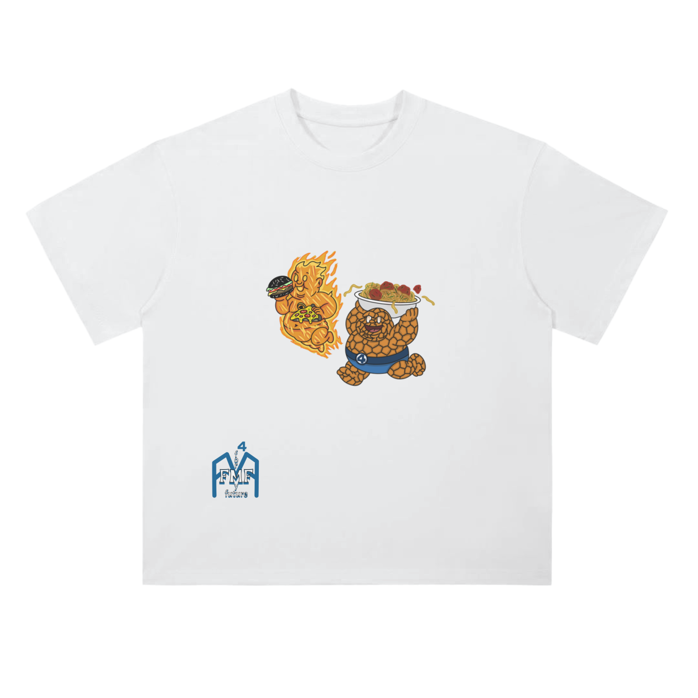 “Hungry Duo” Drop Shoulder T-Shirt