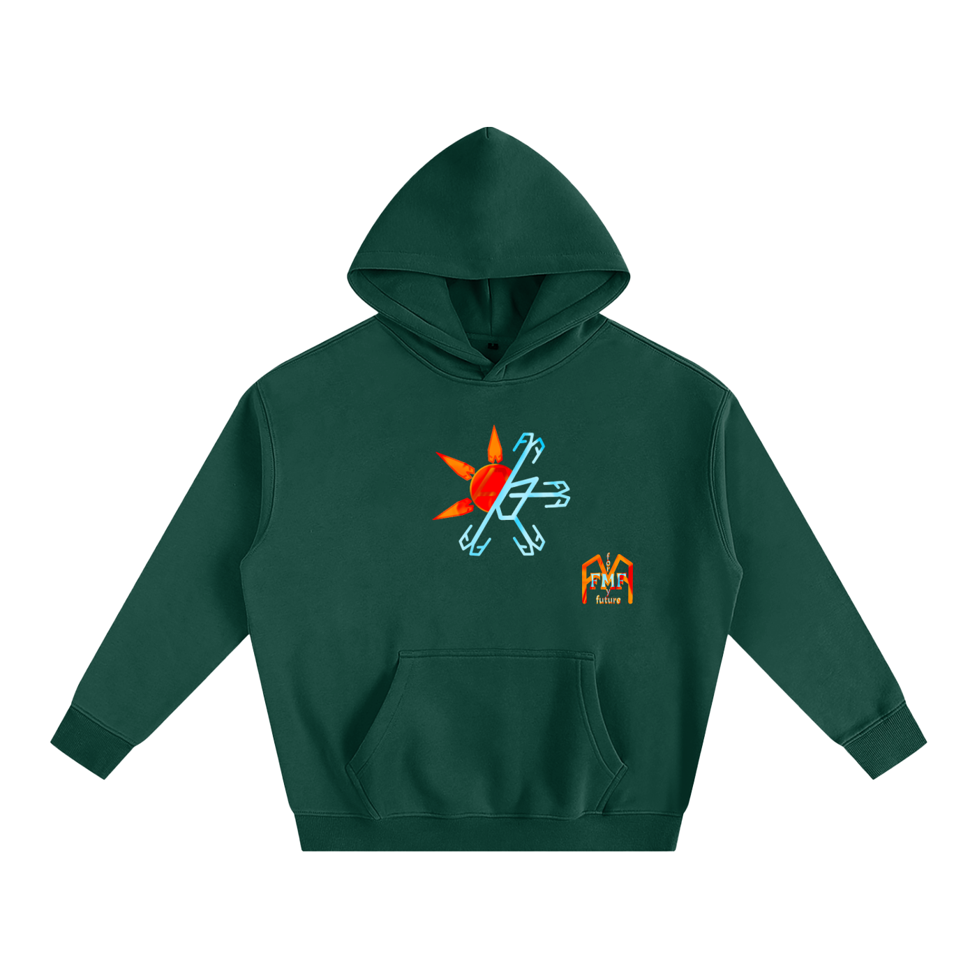 “Seasons” Oversize Fleeced Hoodie