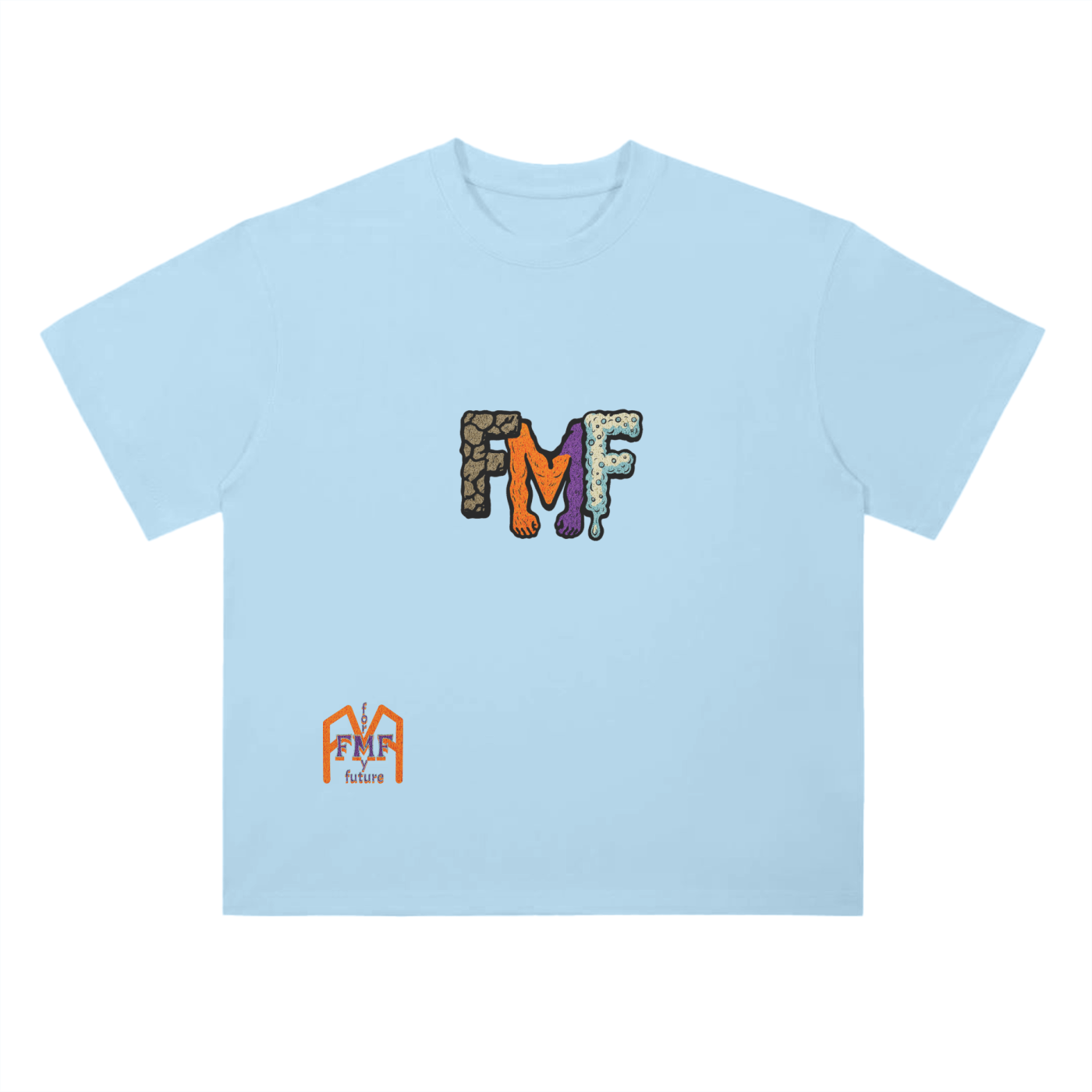 “Element Man” Drop Shoulder T-Shirt