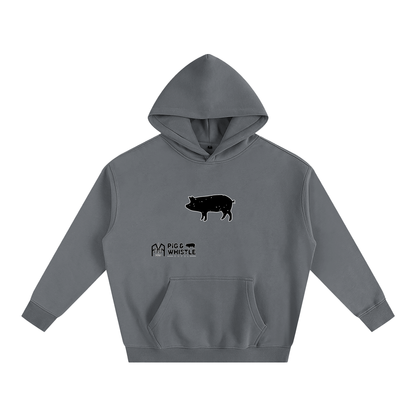 “Piggy” Oversize Fleeced Hoodie