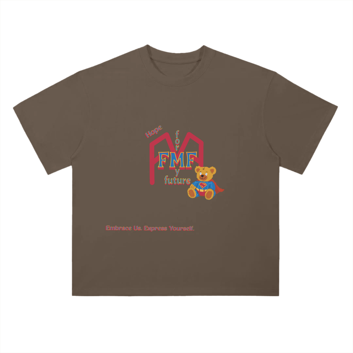 “Super Teddy” Drop Shoulder T-Shirt