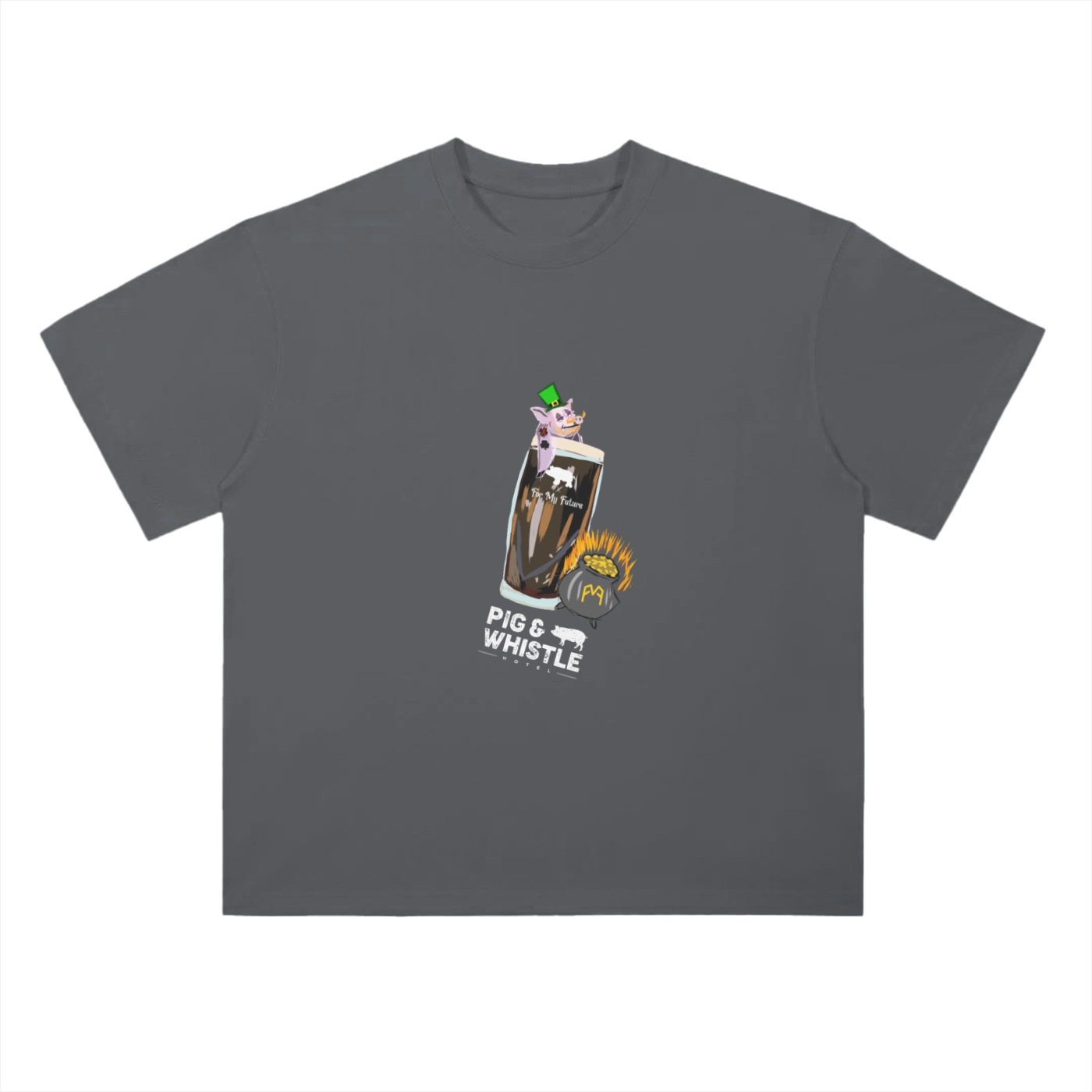 “Split The G” Drop Shoulder T-Shirt