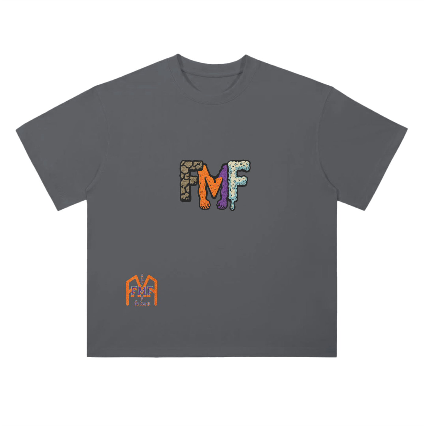 “Element Man” Drop Shoulder T-Shirt