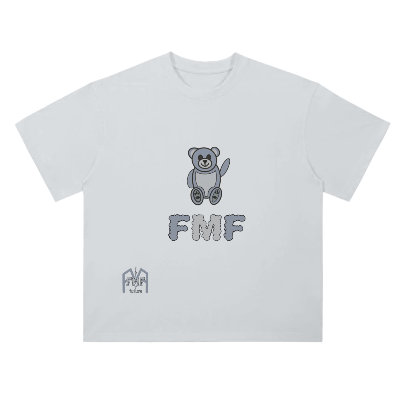 “Blue Bear” Drop Shoulder T-Shirt