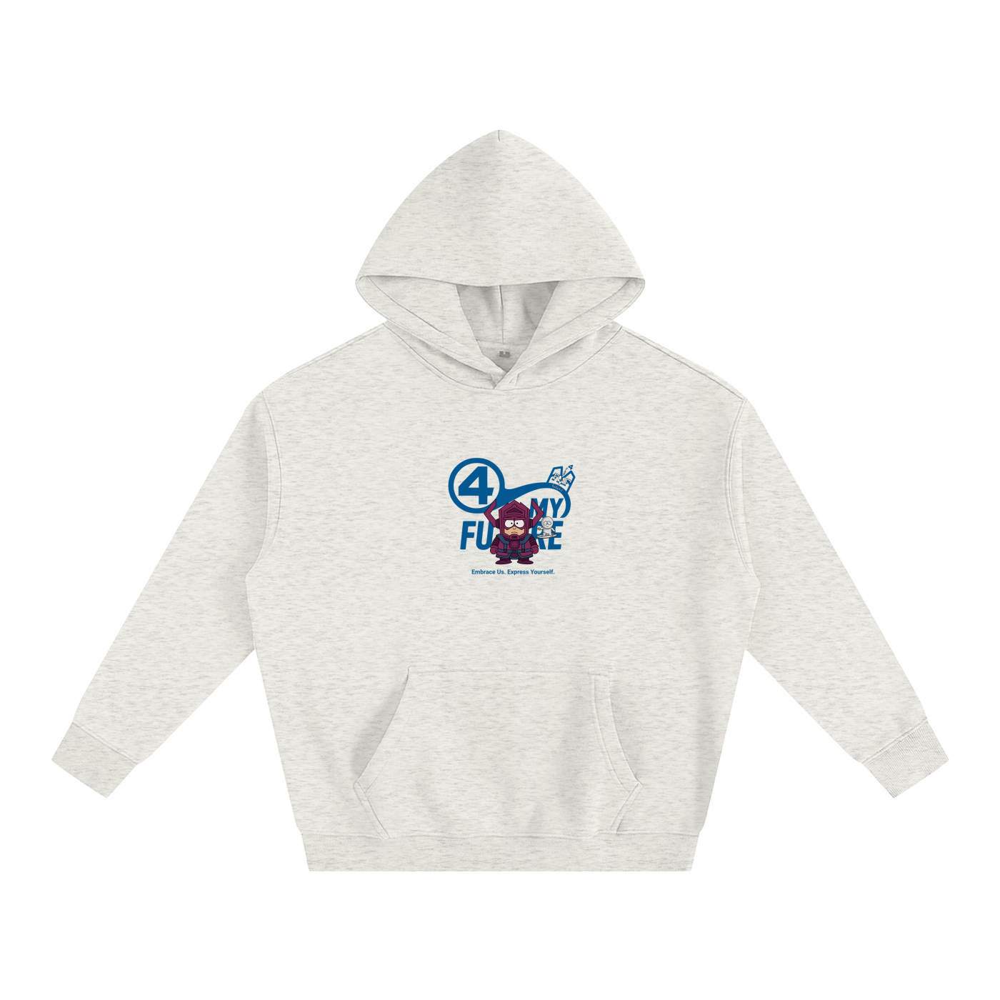 “Heralds” Oversize Fleeced Hoodie