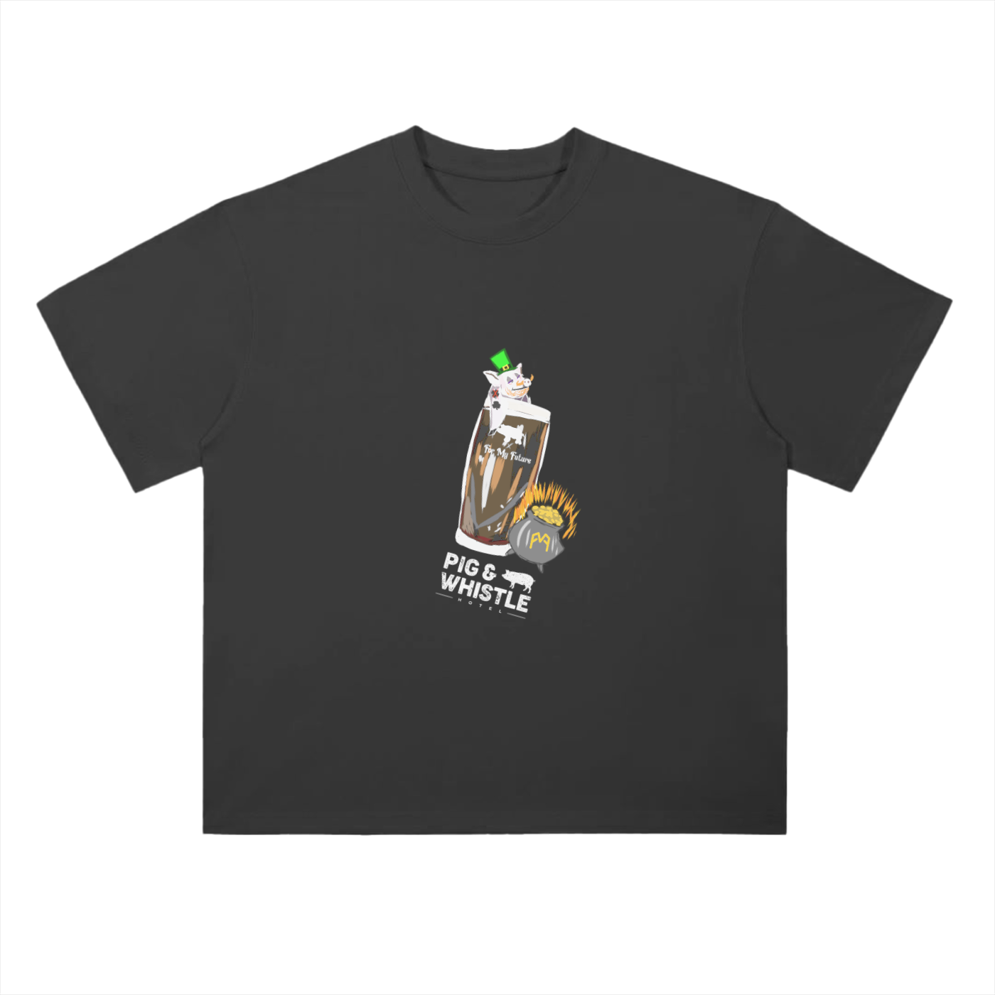 “Split The G” Drop Shoulder T-Shirt