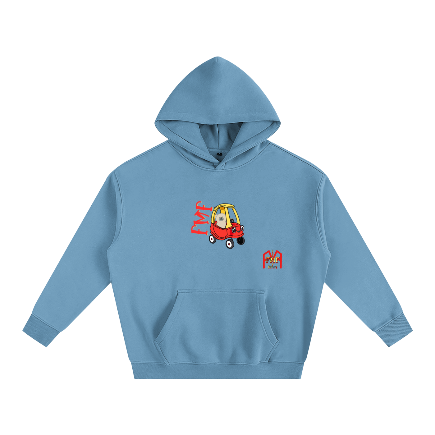 “We Drive” Oversize Fleeced Hoodie