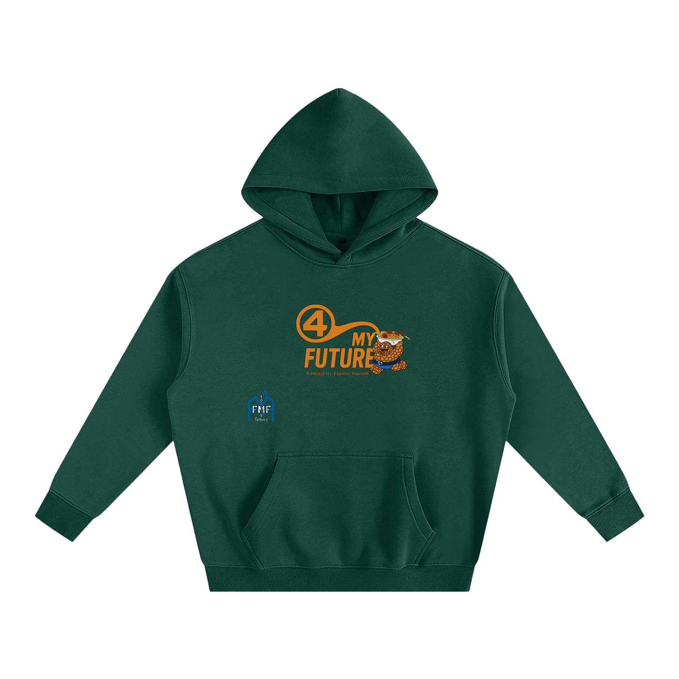 “The Thing” Oversize Fleeced Hoodie