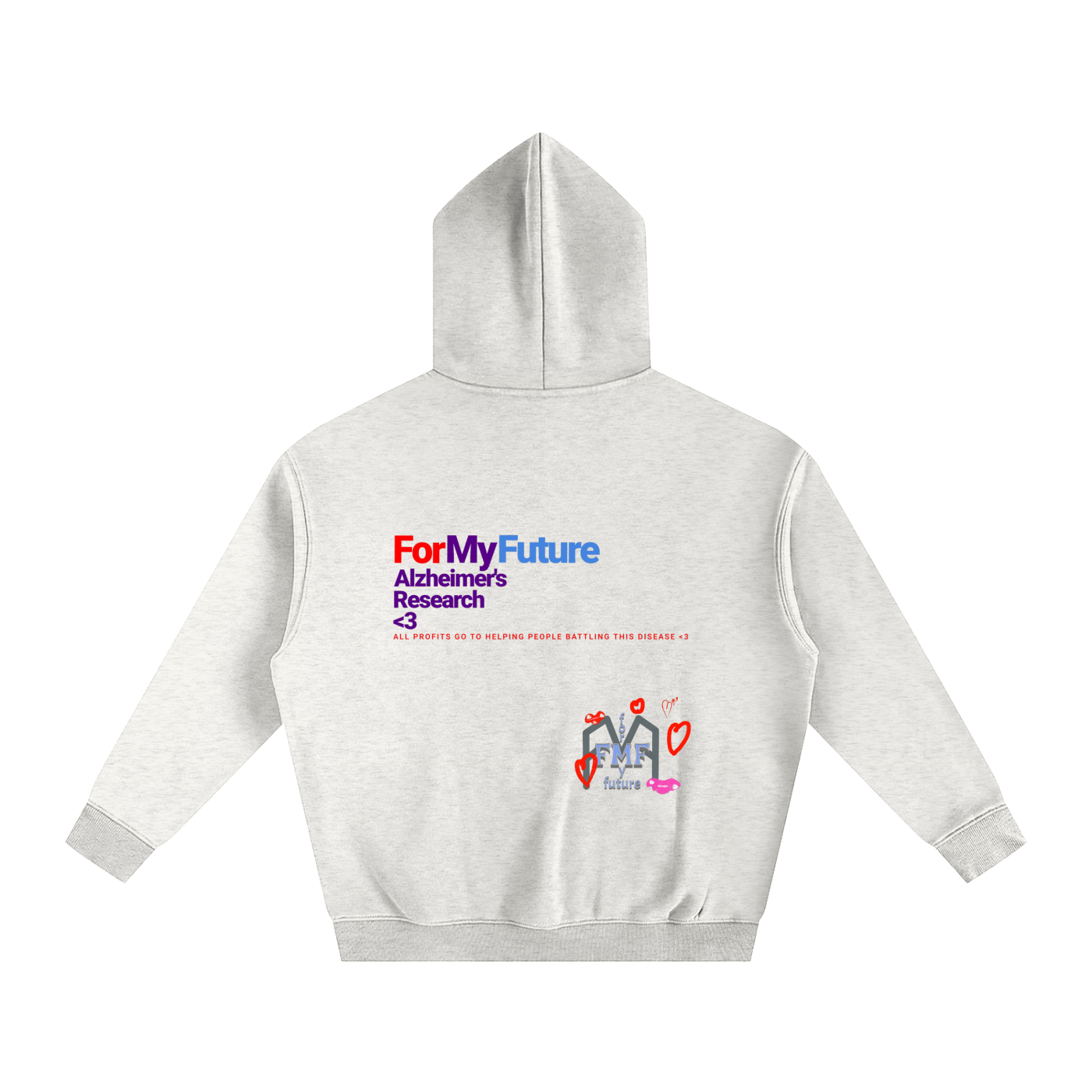 “Purple Heart” Oversize Hoodie