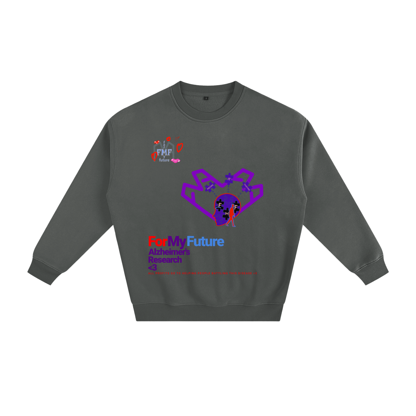“Purple Heart” Fleeced Sweatshirt