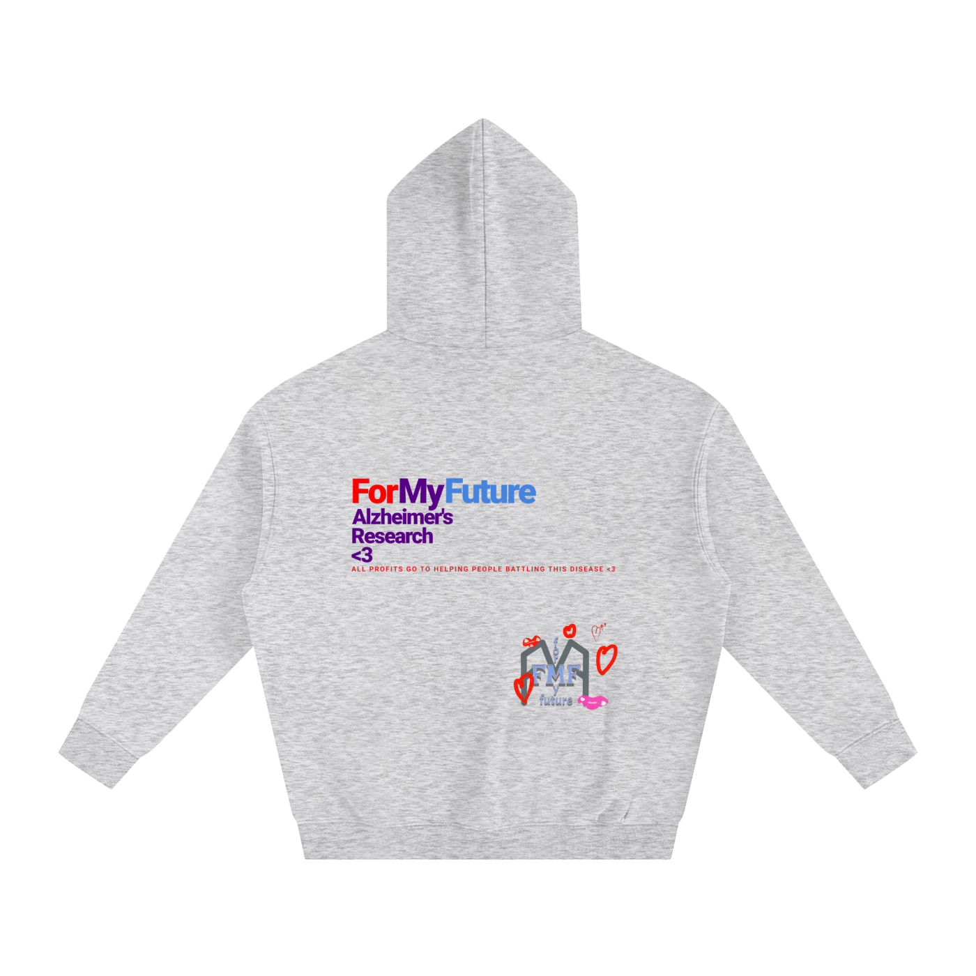 “Purple Heart” Oversize Hoodie