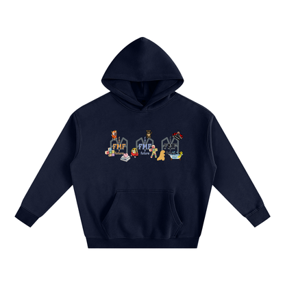 “Seeing 3” Oversize Fleeced Hoodie