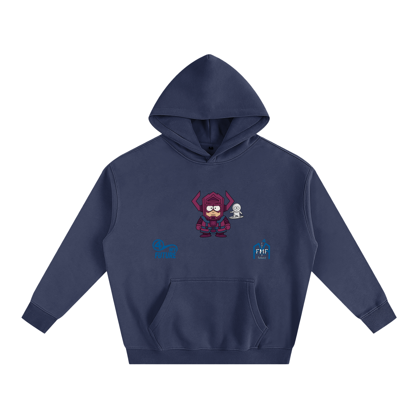 “Heralds” Oversize Fleeced Hoodie