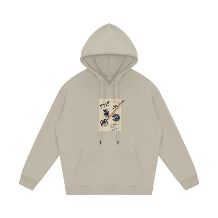 “Doodles” Fleece Hoodie