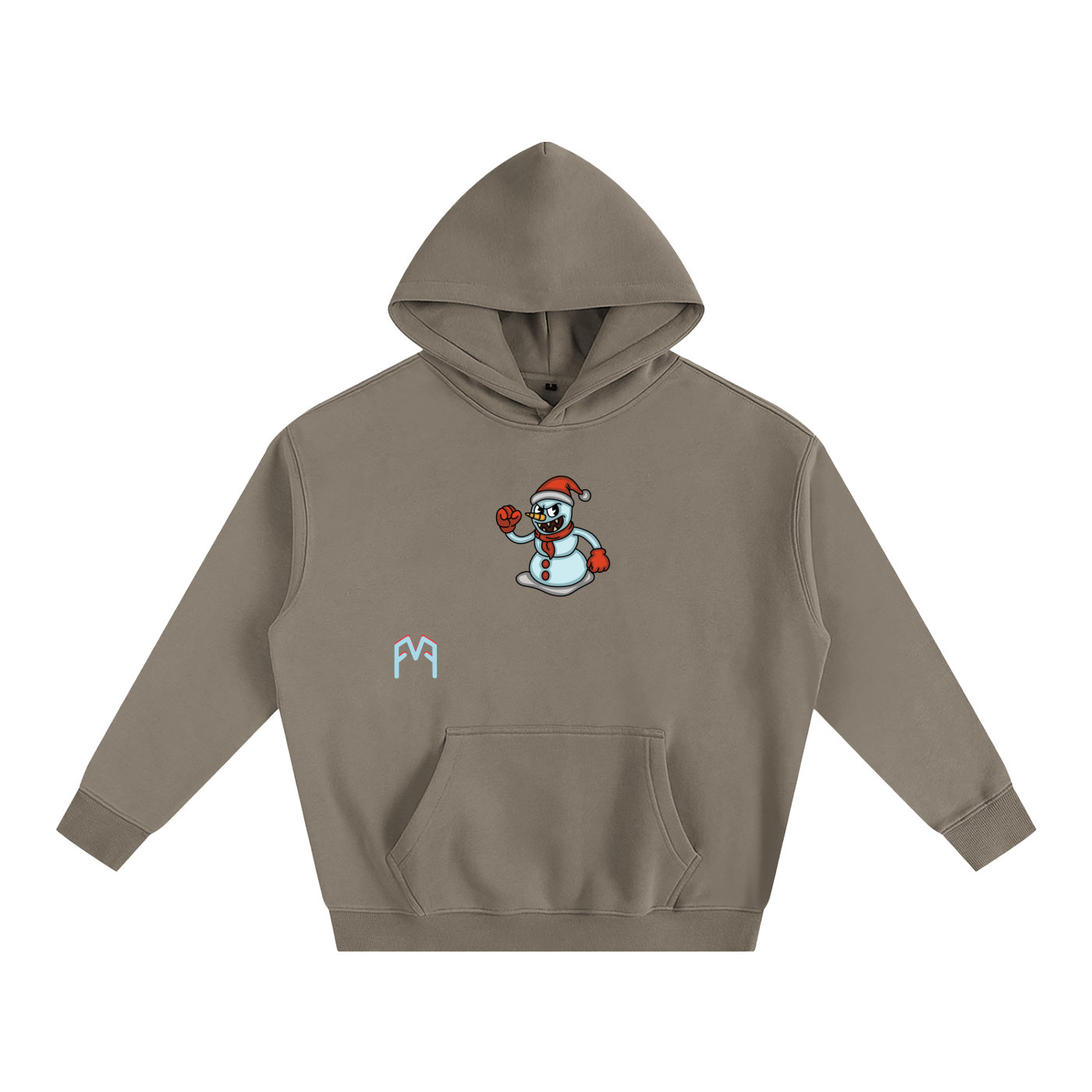 “Man Of Snow” Oversize  Hoodie