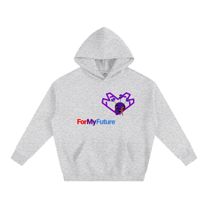 “Purple Heart” Oversize Hoodie