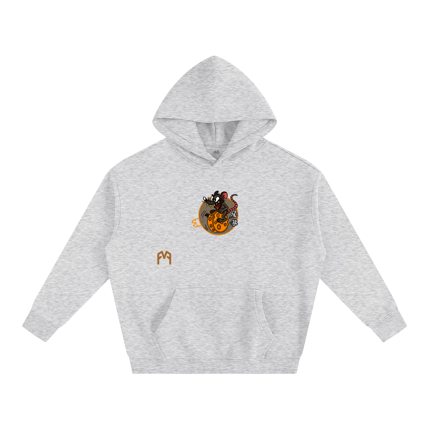 “Wheely Cheesy” Oversize Hoodie