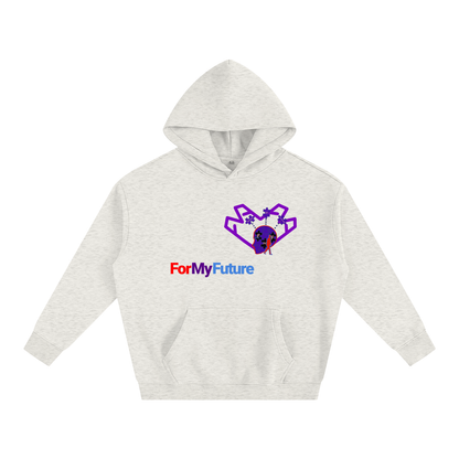 “Purple Heart” Oversize Hoodie
