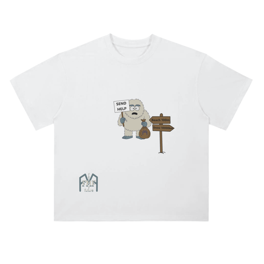 “Send Help” Drop Shoulder T-Shirt