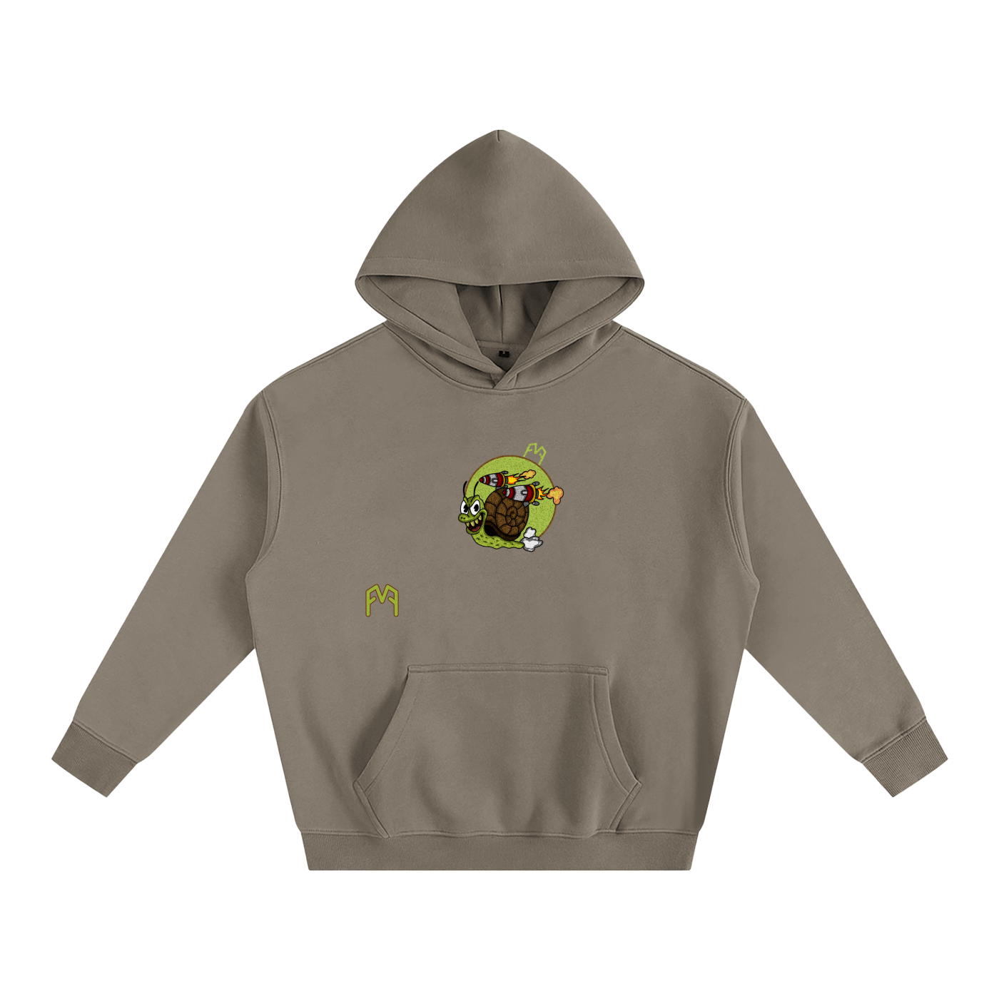 “Snail Trail” Oversize Hoodie