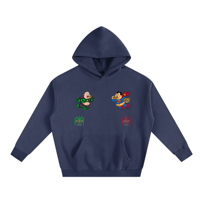 “Versus #1” Oversize Fleeced Hoodie