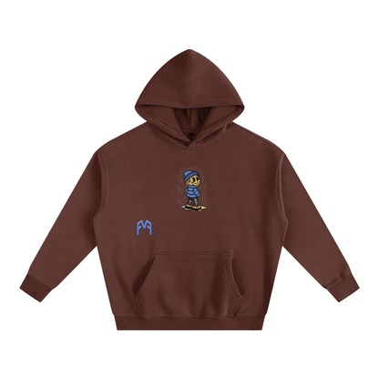 “Coloured Snow” Oversize Hoodie