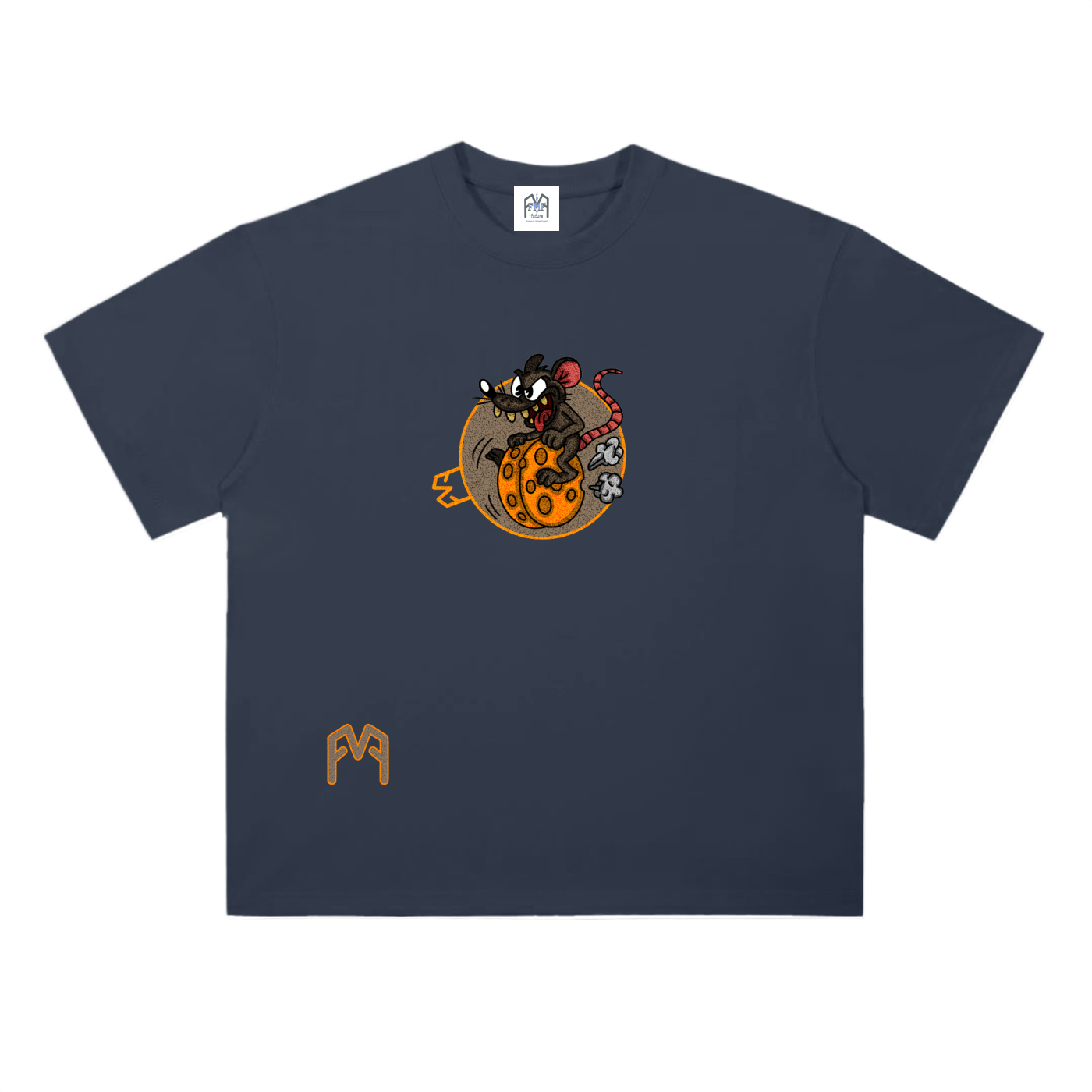 “Wheely Cheesy” Drop Shoulder T-Shirt