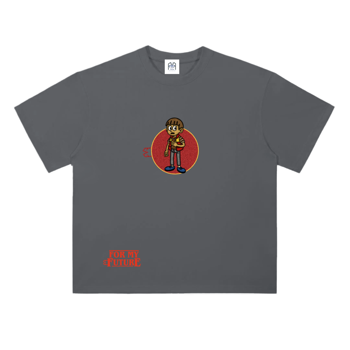 “Zombie Boy” Drop Shoulder T-Shirt