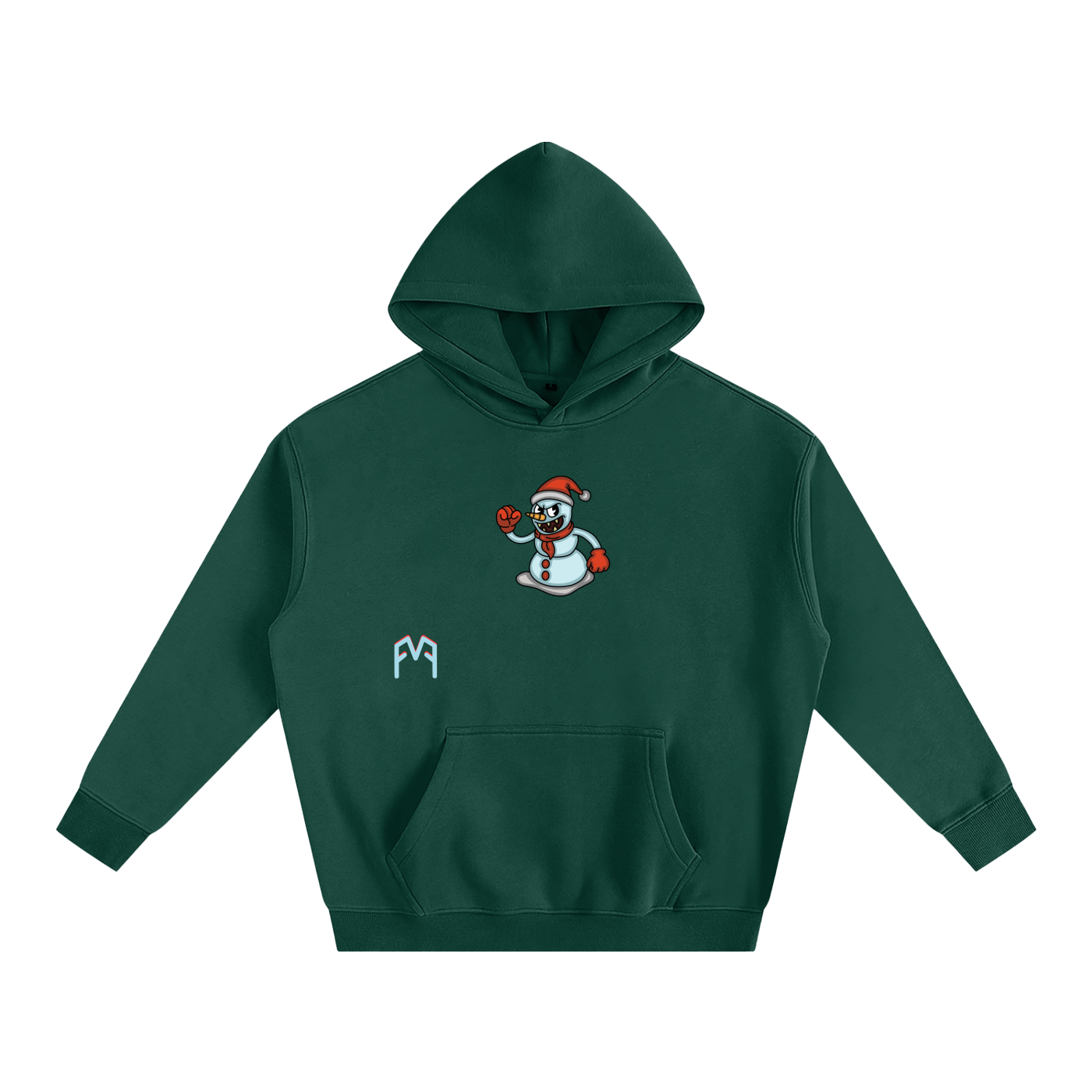 “Man Of Snow” Oversize  Hoodie