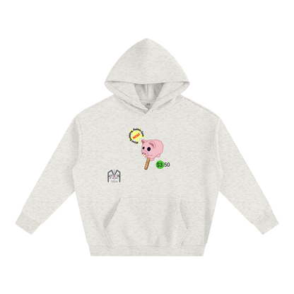 “Melting” Oversize Fleeced Hoodie