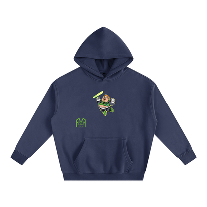 “Fat Gardener” Oversize Fleeced Hoodie