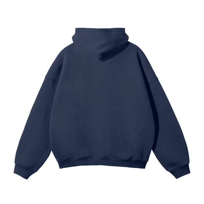“FMF Shadows” (Blue) Oversized Fleece Hoodie