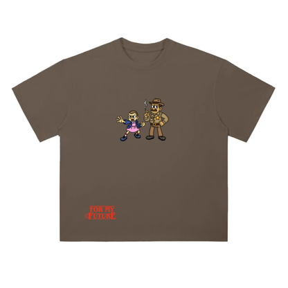 “Like Papa” Drop Shoulder T-Shirt